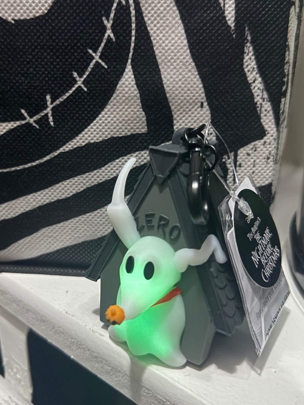 The nightmare before Christmas Zero sanitizer holder